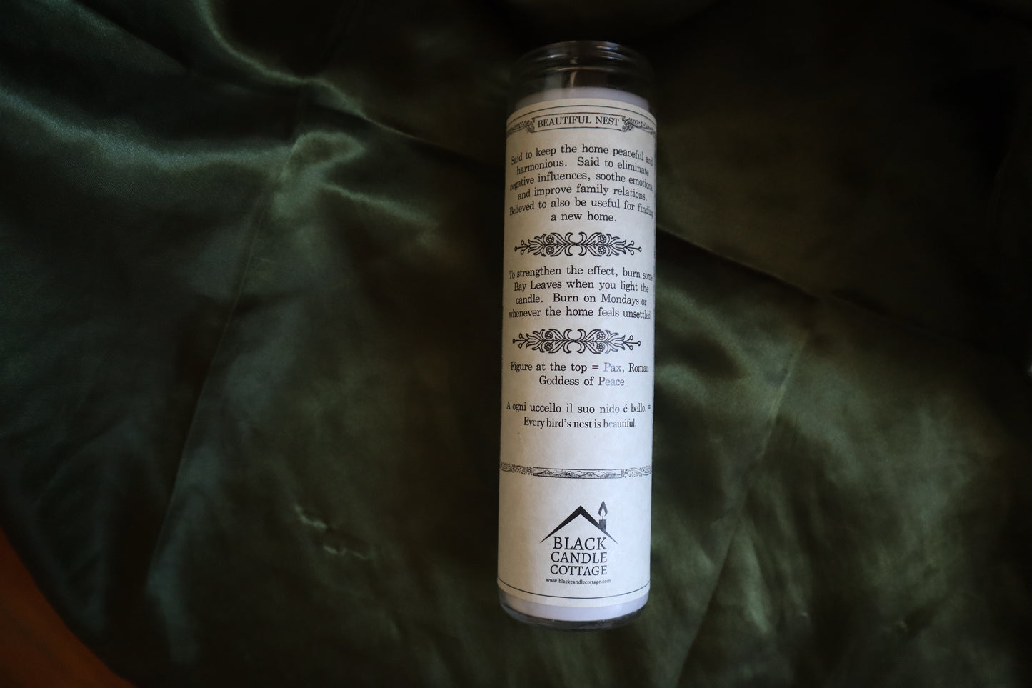 Bellisima Nido - Beautiful Nest - Seven Day Candle