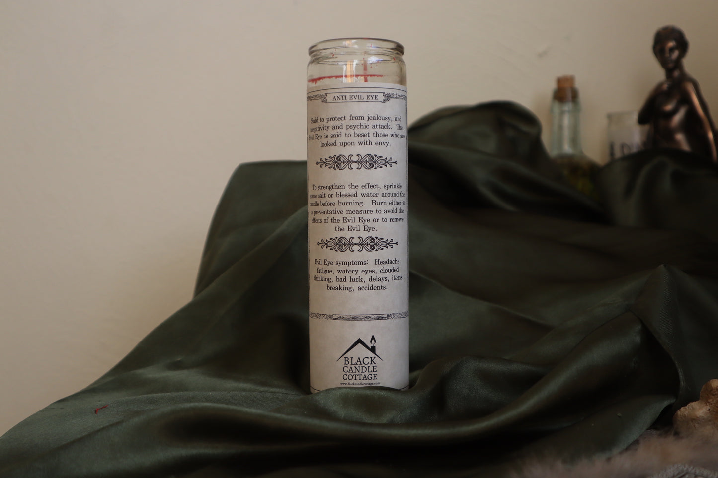 Contra Malocchio - Anti Evil Eye - Seven Day Candle