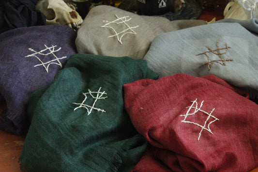 Crescita - Embroidered Intention Veil