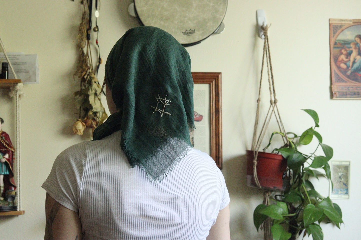 Crescita - Embroidered Intention Veil