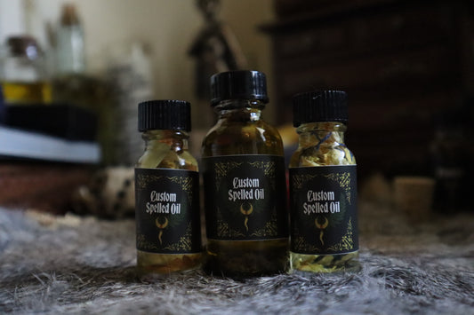 Custom Spelled Oil