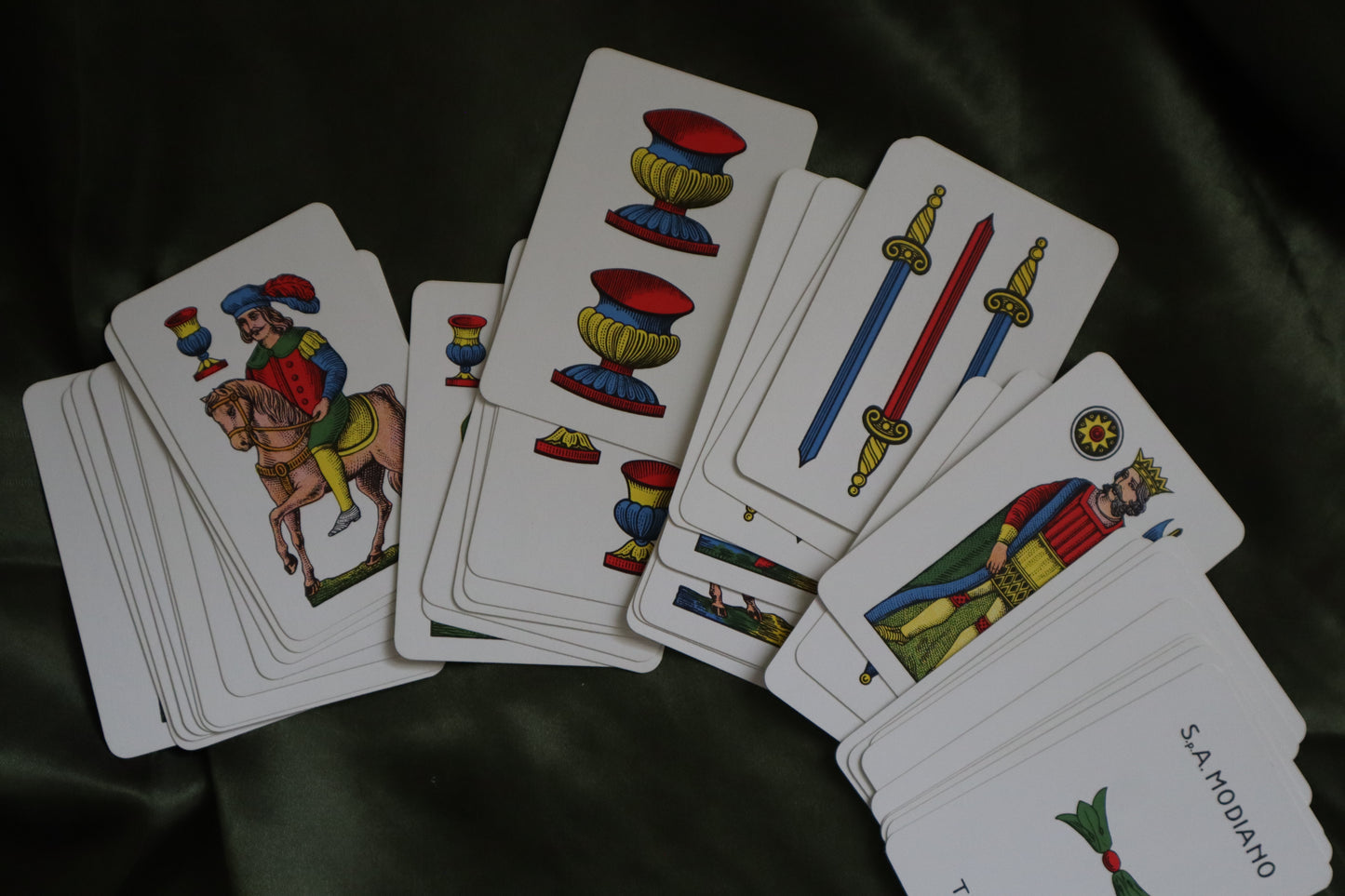 Vintage Regional Playing Cards - Emilia Romagnole