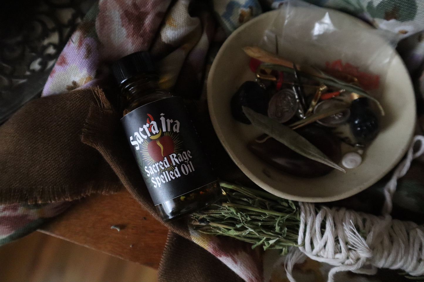 Sacra Ira - Sacred Rage Spelled Oil