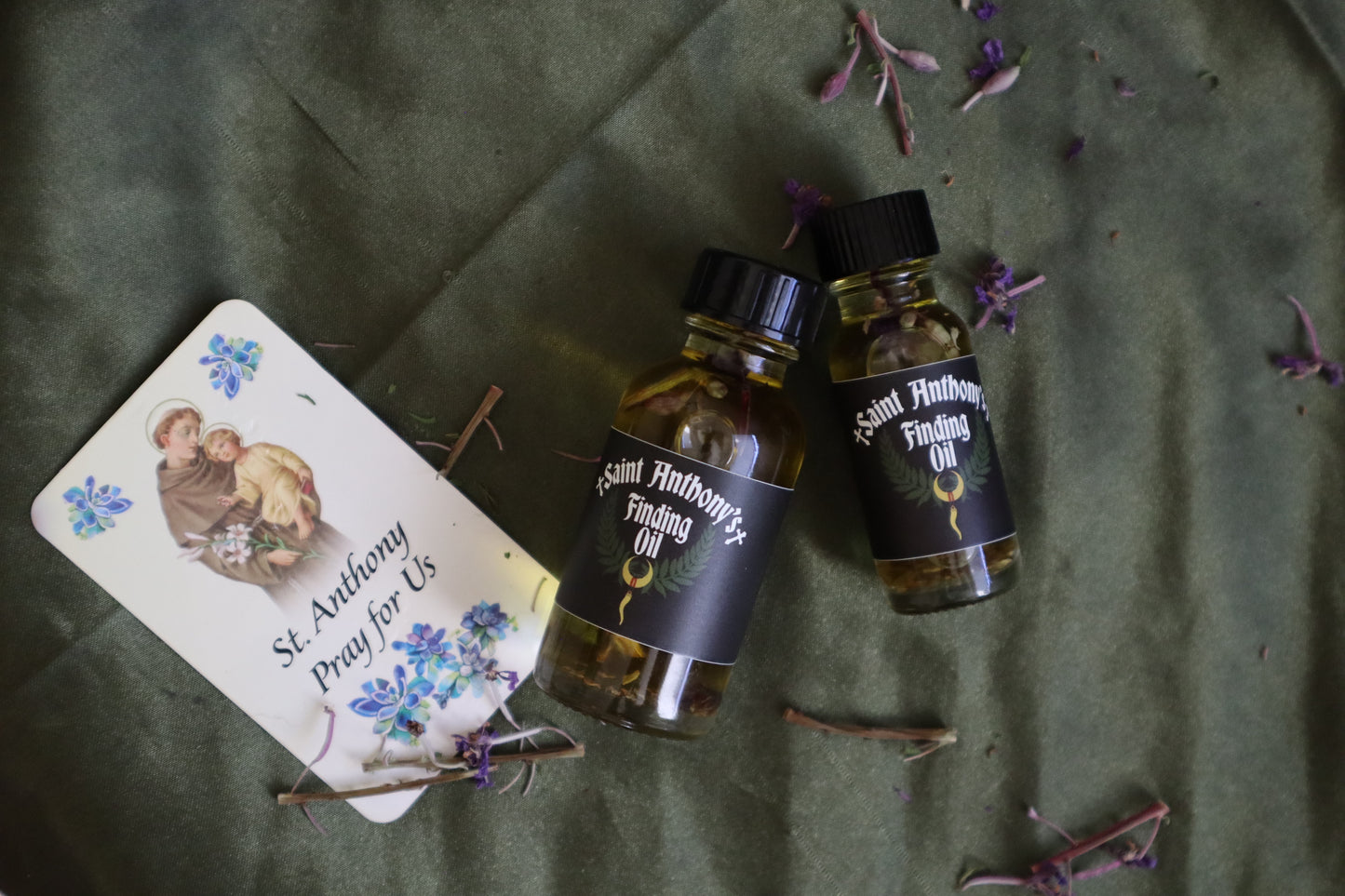 Saint Anthony's Finding Oil