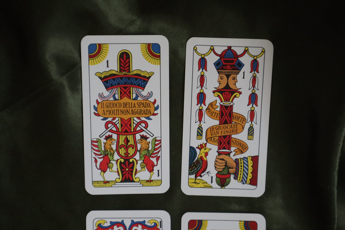Vintage Regional Playing Cards - Triestine