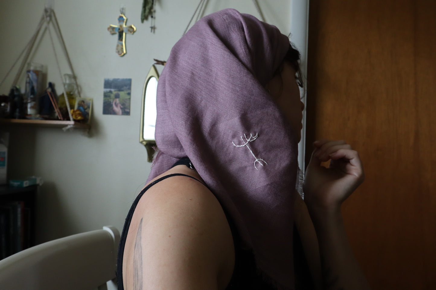 Prosperity - Embroidered Intention Veil