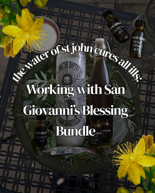 the Water of Saint John Cures All Ills: Working With Saint John's Blessing Bundle