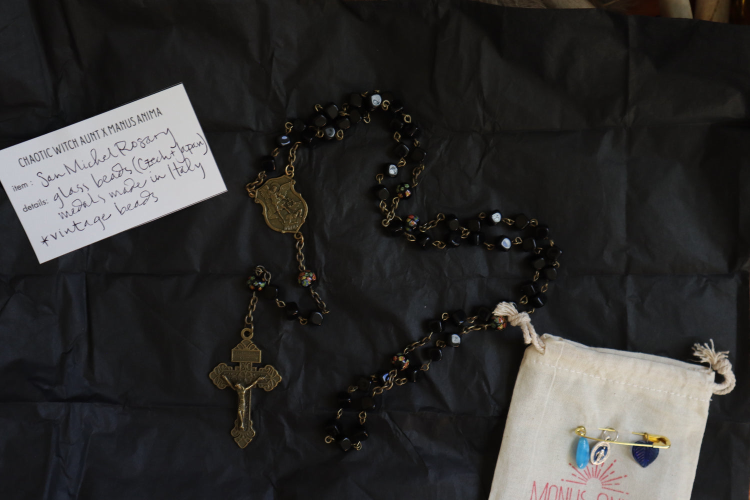 Rosaries with Vintage Beads