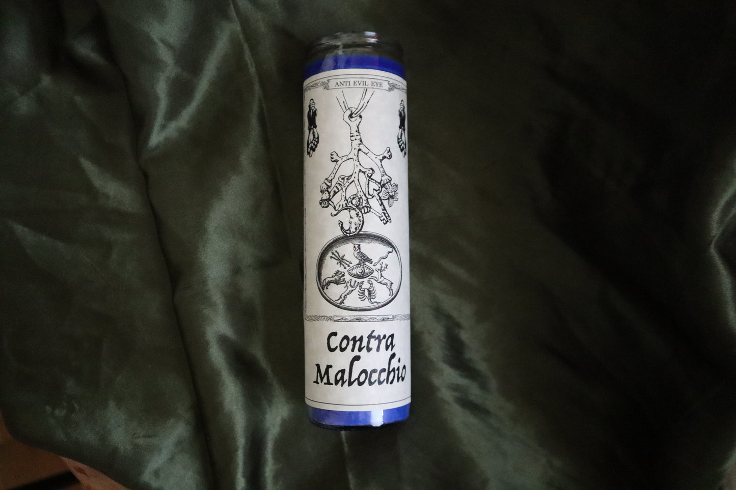 Contra Malocchio - Anti Evil Eye - Seven Day Candle