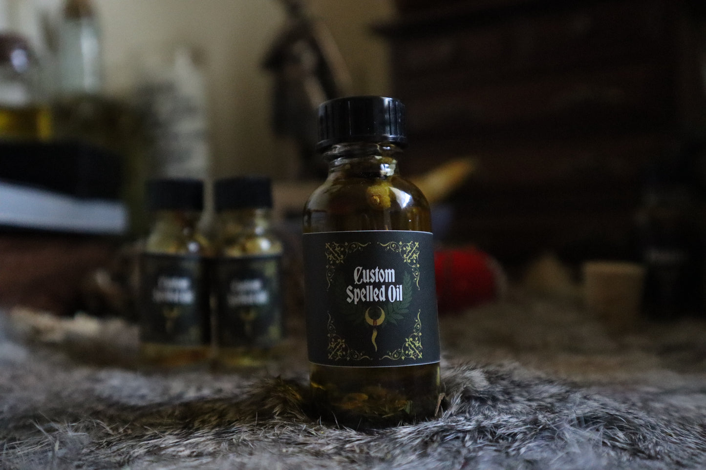 Custom Spelled Oil