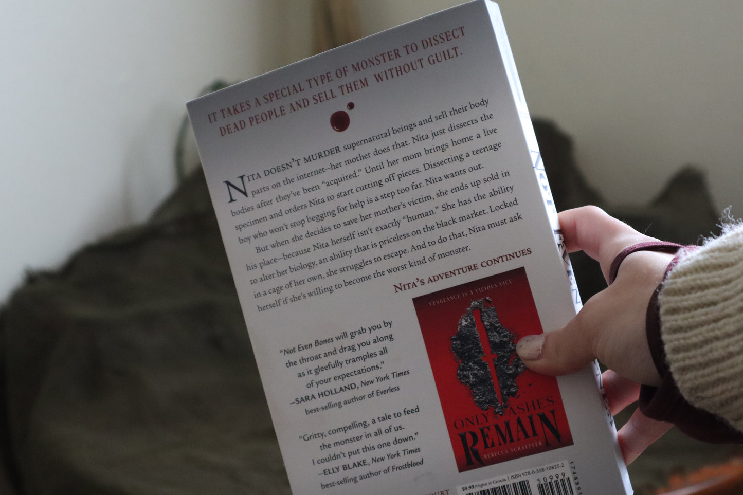 Not Even Bones by Rebecca Schaefer {Used}