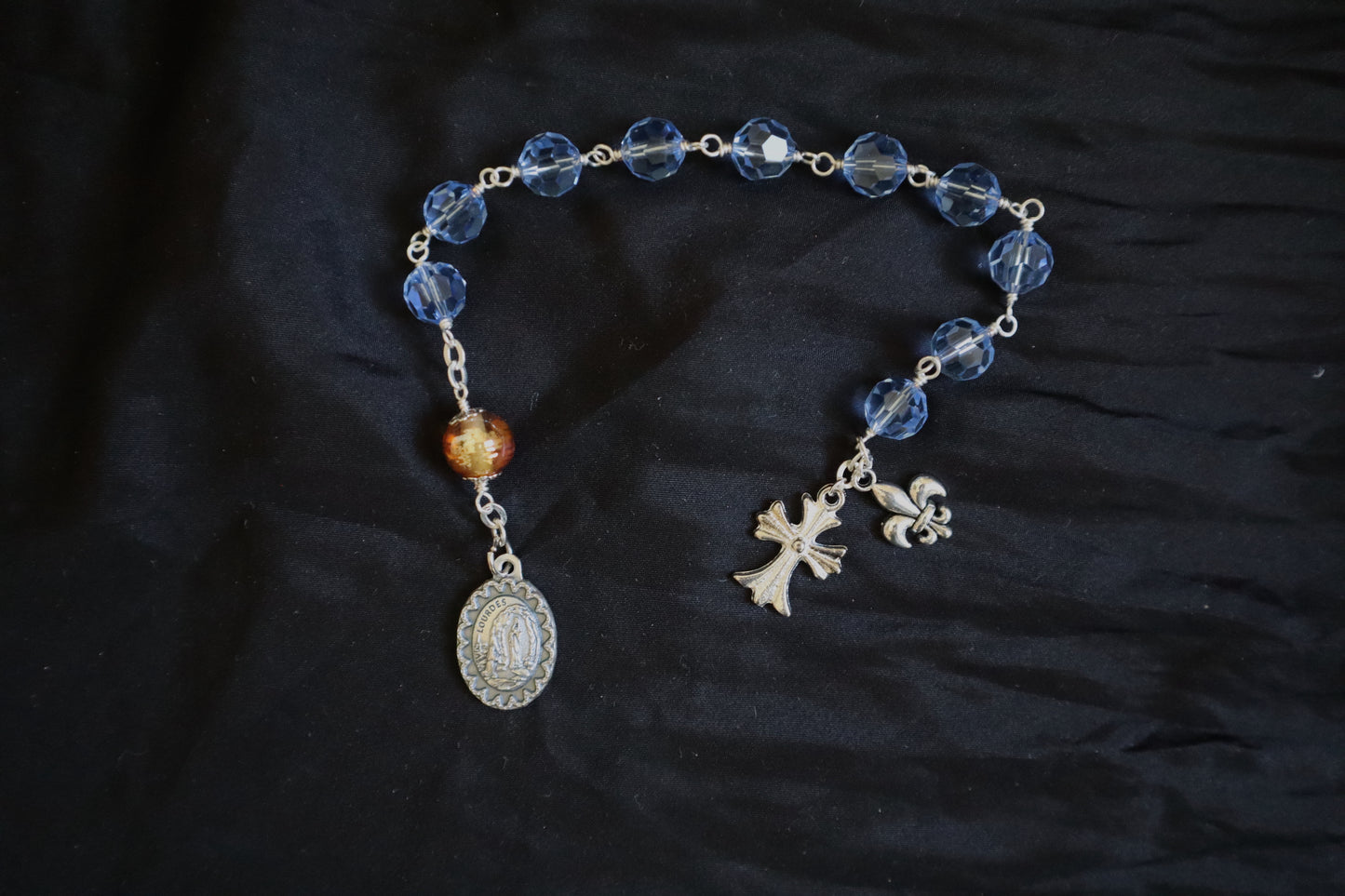 Our Lady of Lourdes Pocket Rosary