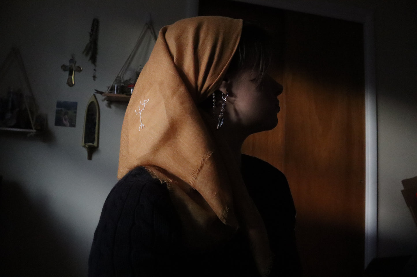 Prosperity - Embroidered Intention Veil