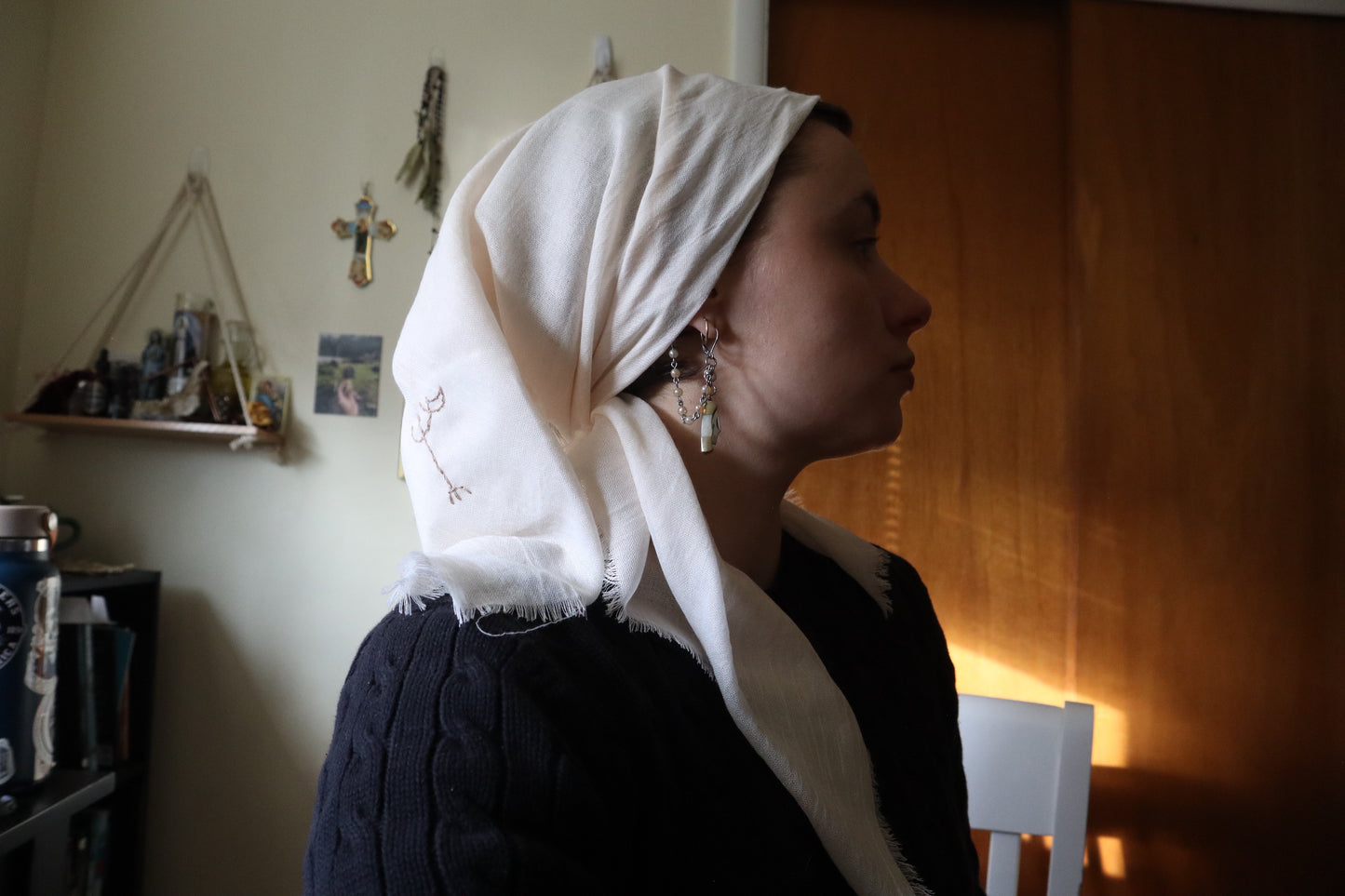 Prosperity - Embroidered Intention Veil