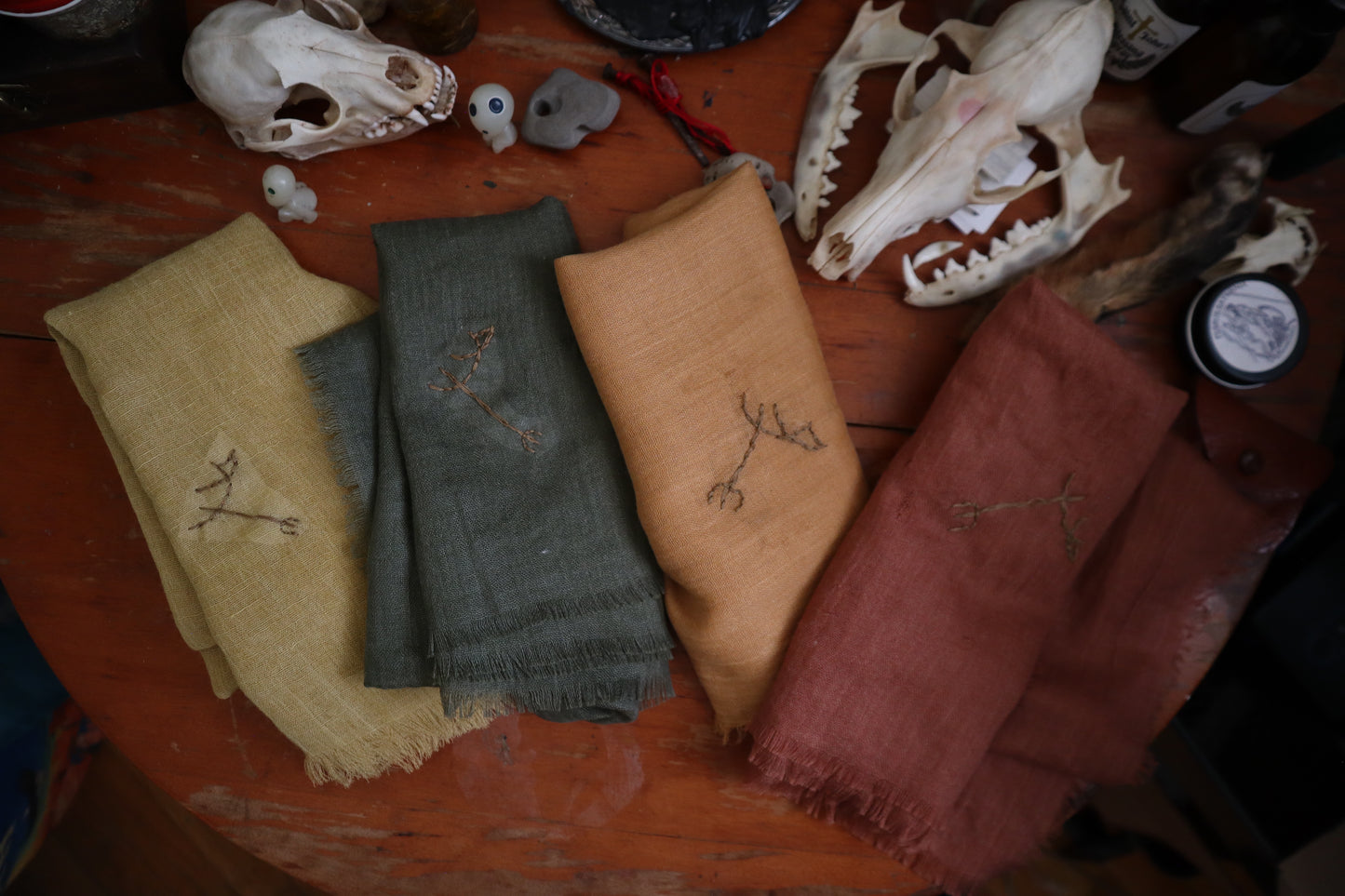 Custom Embroidered Intention Veil