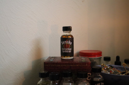 Sacra Ira - Sacred Rage Spelled Oil