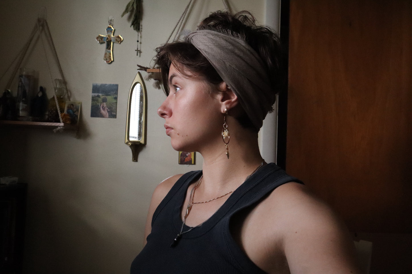Traveler's Blessing - Embroidered Intention Veil