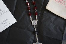 Load image into Gallery viewer, San Benedetto Car Rosary - Saint Benedict
