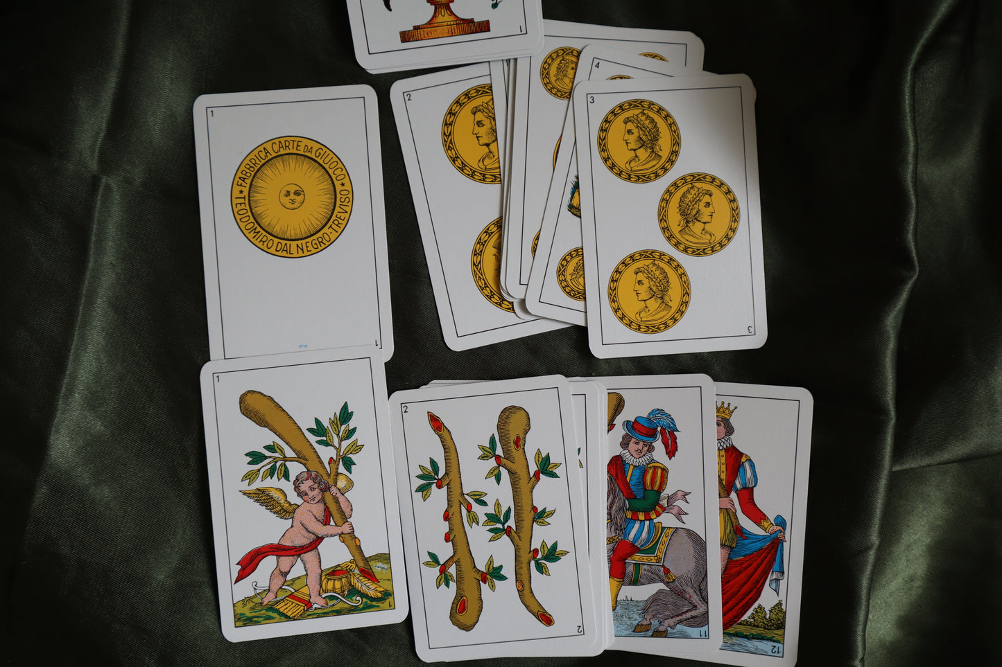 Vintage Regional Playing Cards - Sarde