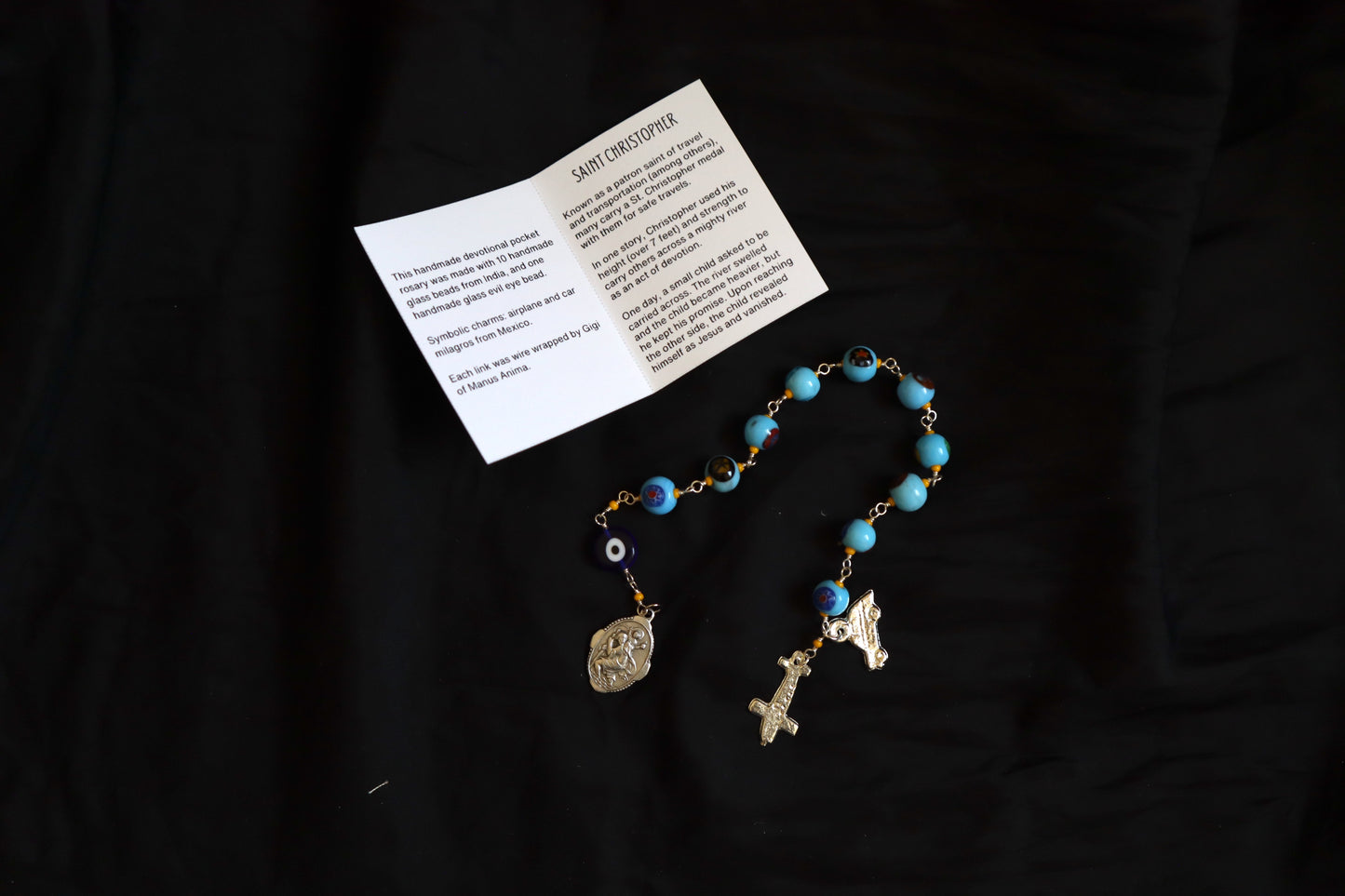 Saint Christopher Pocket Rosary