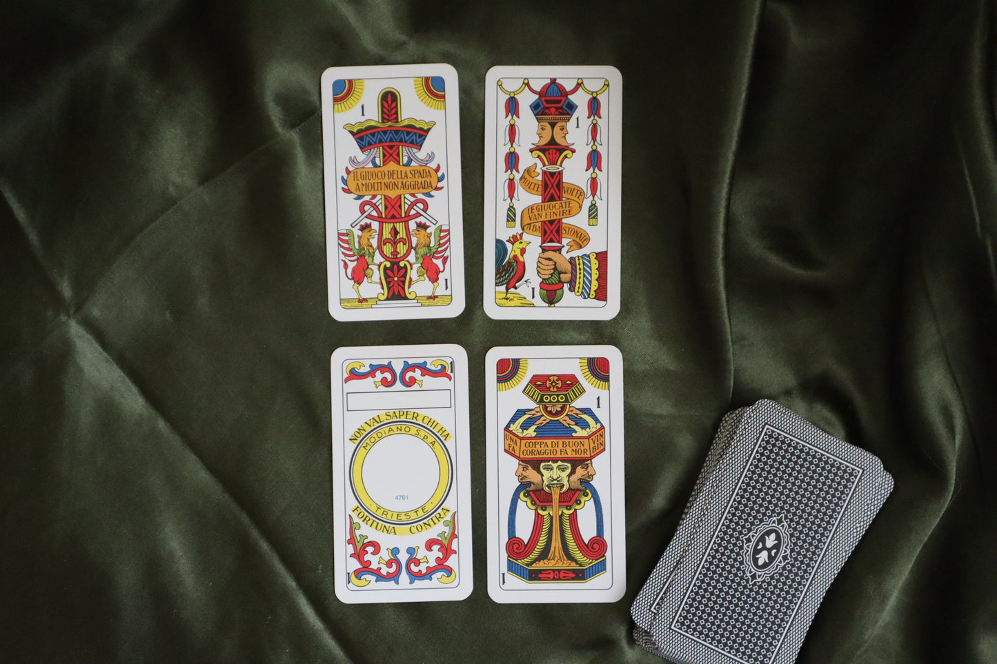 Vintage Regional Playing Cards - Triestine