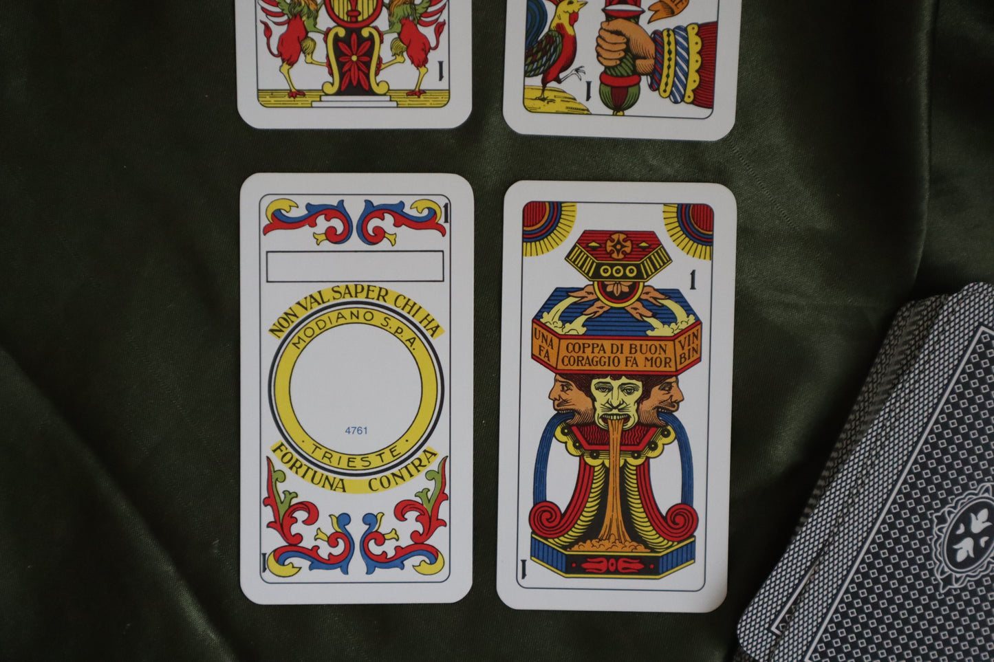 Vintage Regional Playing Cards - Triestine
