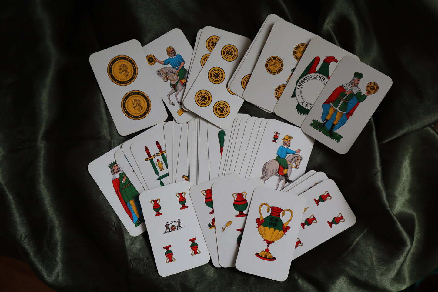 Vintage Regional Playing Cards - Siciliane